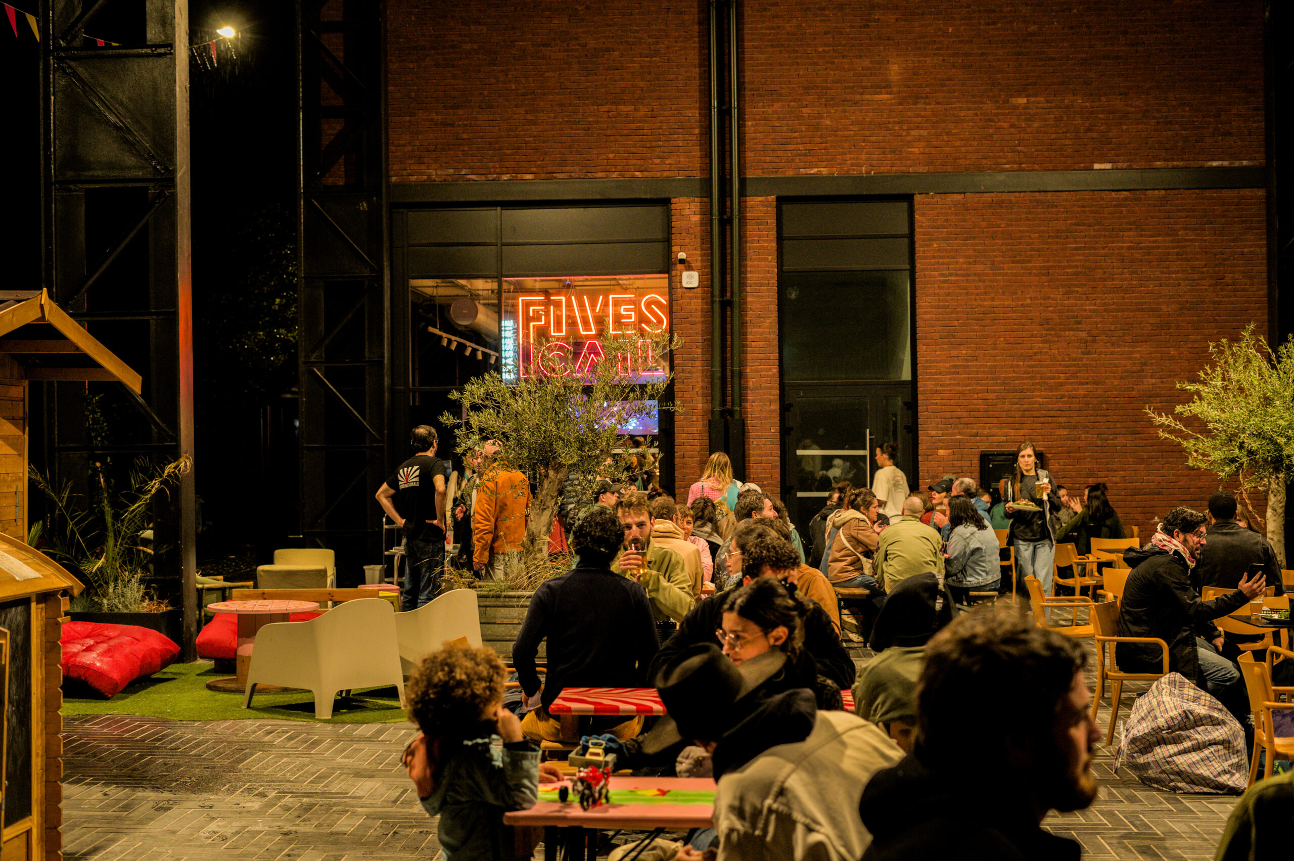 Ambiance intérieure de Brasserie Fives Cail